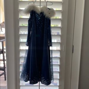 Girls Elsa dress 7/8